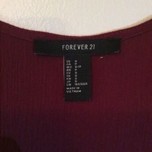 Forever 21 Pants - Forever 21 Red Romper Forever 21 Pants - Forever 21 Red Romper